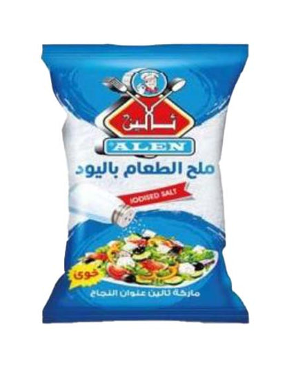 Alen Iodised Salt | 450 gram Pack | Pack of 1