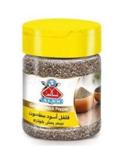 ALEN Spice Grinded Black Pepper | 60g Bottle