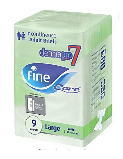 Fine Adult Diaper | 9 pcs Pack