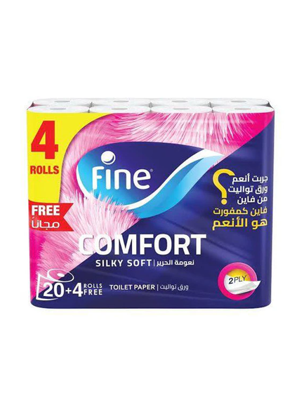 Fine Comfort Toilet Paper | Pack of 1 Roll