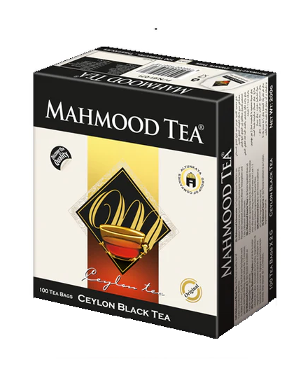 Mahmood Ceylon Black Tea | 100 Tea Bags in a Box