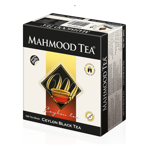 Mahmood Ceylon Black Tea | 100 Tea Bags in a Box