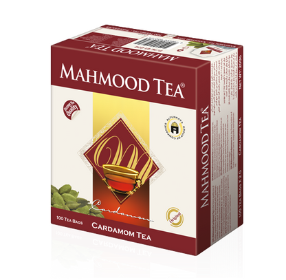 Mahmood Cardamom Tea Bags | 100 Tea Bags Pack