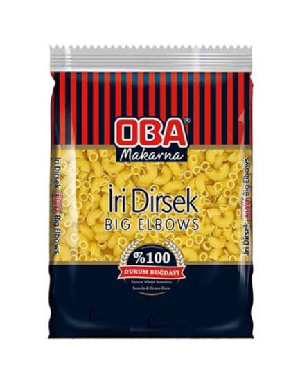 OBA PASTA BIG ELBOWS | 400 gram | Pack of 1