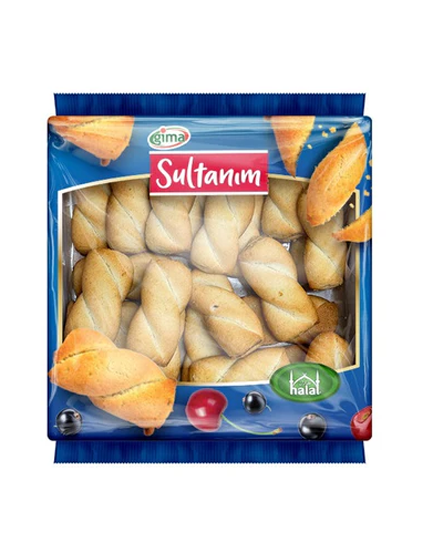 Sweet Roll Biscuits With Fruit Filling | Sultanim | 400 Gms