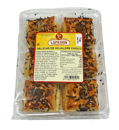 LAPASION AQUARE CHOC CHIP PASTRY | Pack of 1