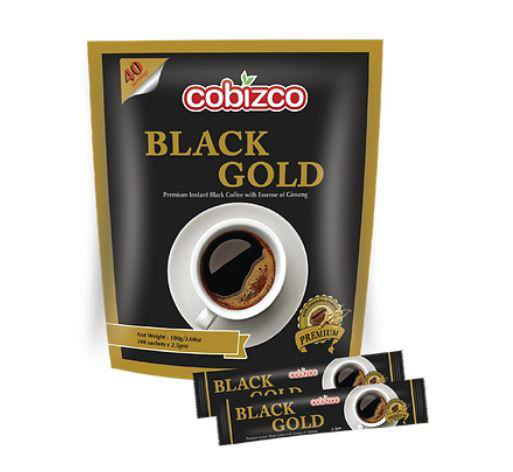 Cobizco Italian Black Gold | 2.5 Gram Sachets | Box of 40 Sachets