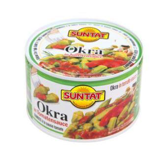 SUNTAT OKRA IN SAUCE | 350 gram Can