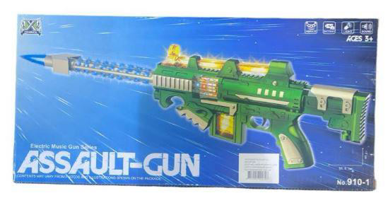 ASSAULT GUN WITH ELECTRIC MUSIC Toy Gun Kids Toy