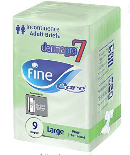 Fine Adult Diaper | 9 pcs Pack