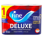 Fine Deluxe Toilet Paper 3 Ply | Pack of 6 Rolls