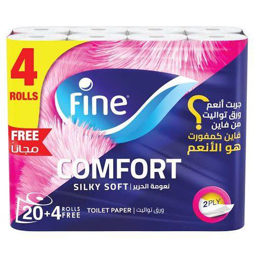 Fine Comfort Toilet Paper | Pack of 1 Roll